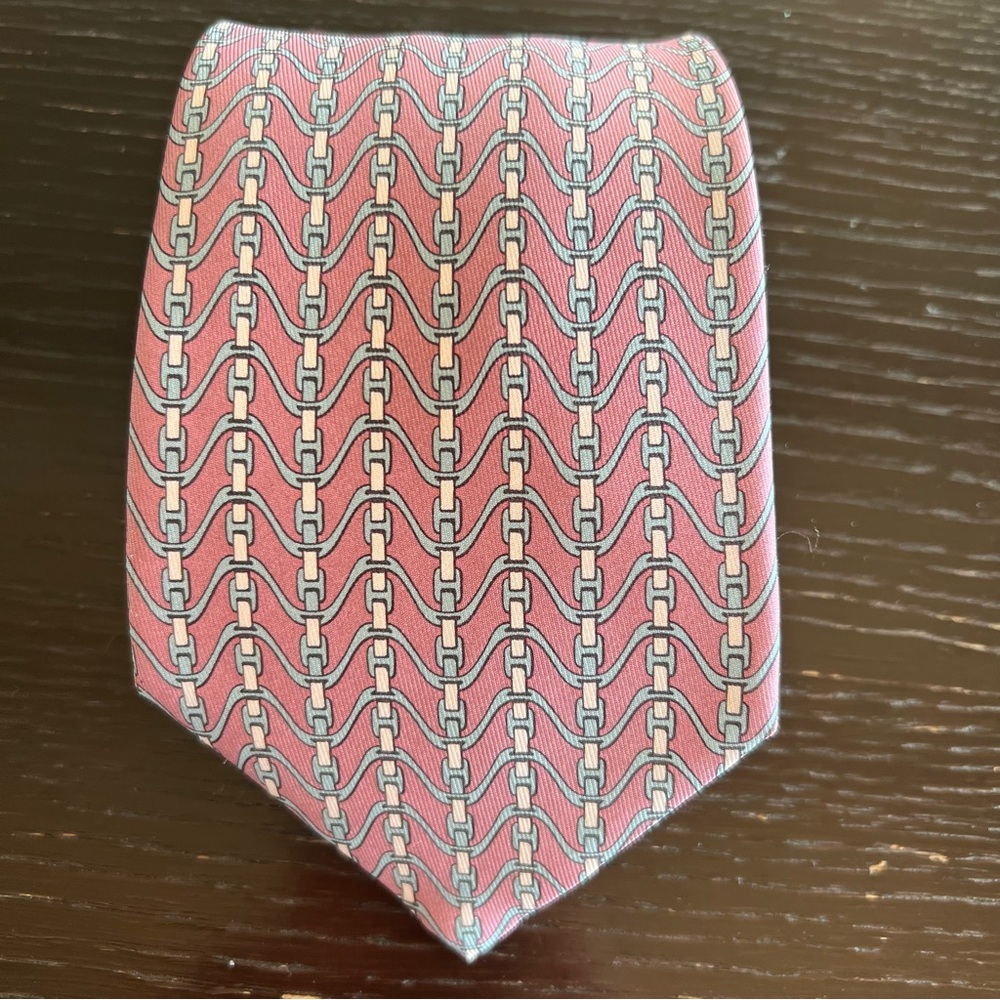 Hermes Silk Tie